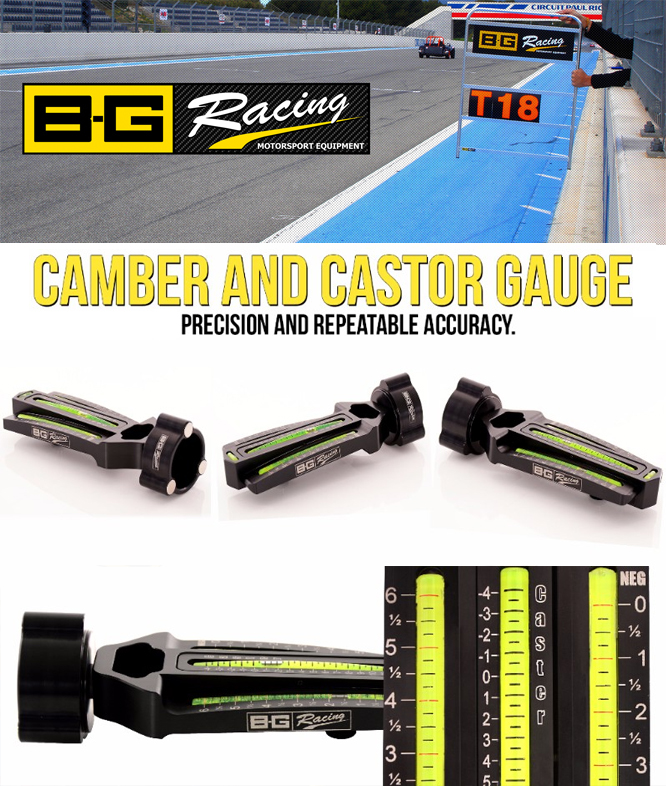 Camber and Castor Bubble Gauge